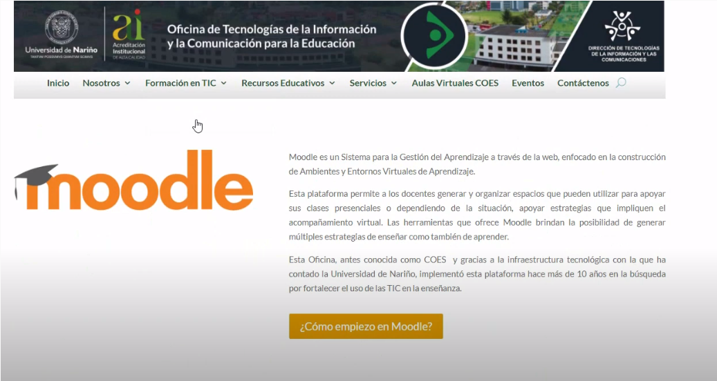 Curso básico de Moodle