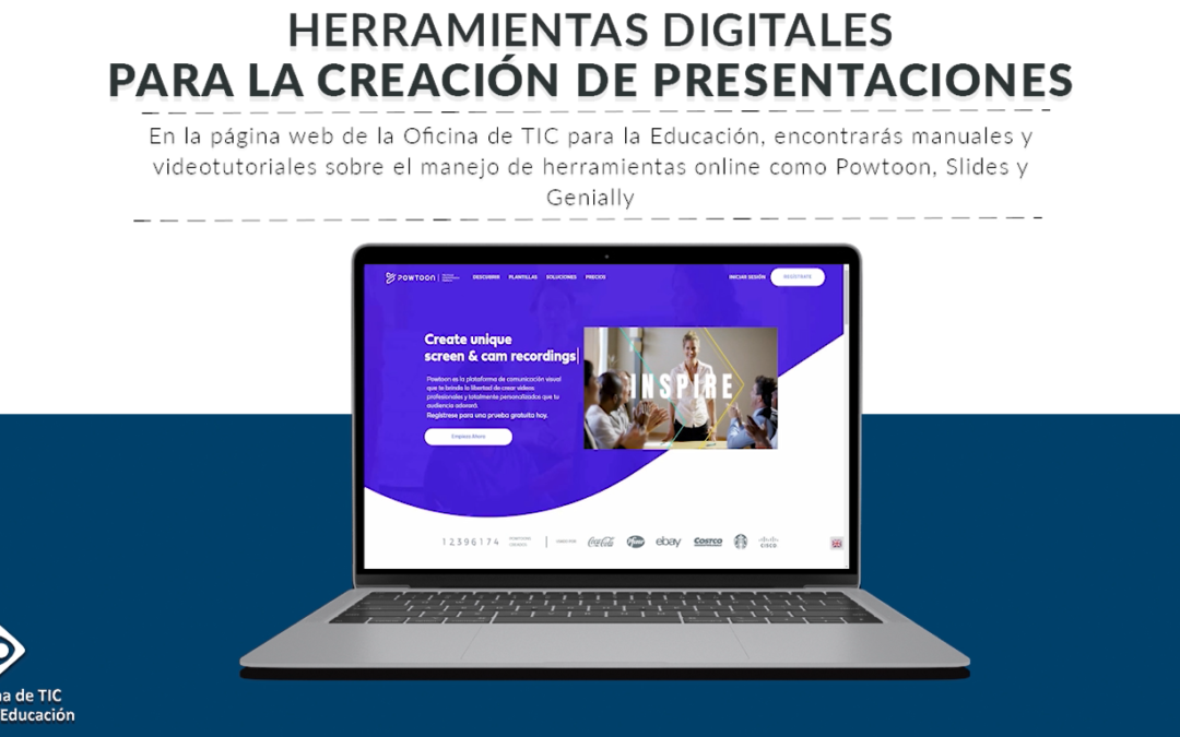 Herramientas online para la creación de presentaciones interactivas y animaciones