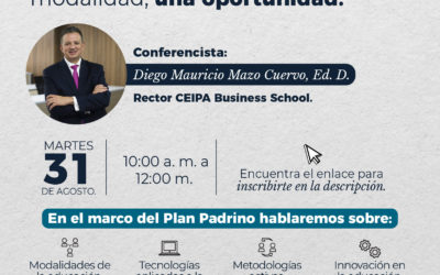 Conferencia: Educación Virtual, más que una modalidad, una oportunidad.