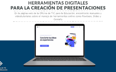 Participa en nuestros cursos sobre herramientas digitales para la creación de presentaciones