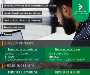Capacitación: Manejo básico del Aula Virtual